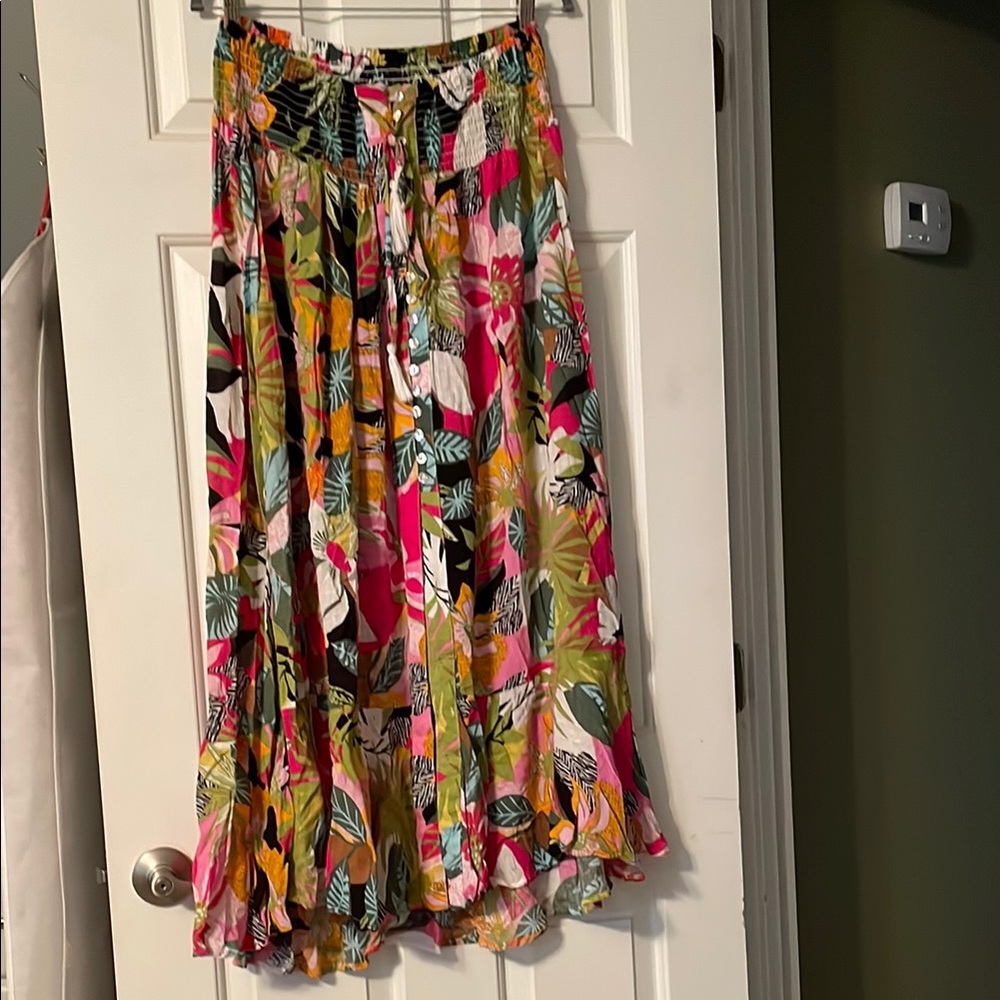 Floral Multicolor Skirt